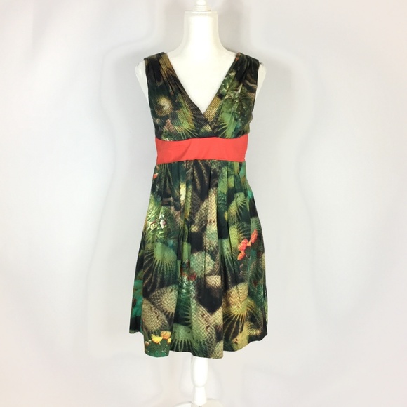 Eva Franco Dresses & Skirts - Anthro Eva Franco dress with sash size 4